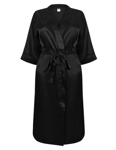 T-TC054-Ladies Satin Robe